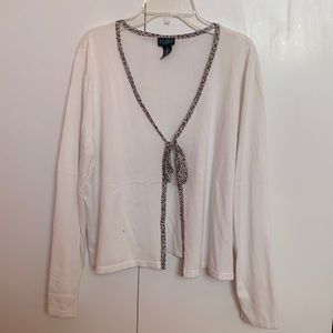 rue + || White Sweater